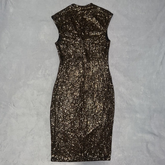 Vintage papermoon gold sequins like dress - Picture 3 of 6